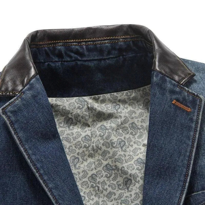 Drune | Herren Blazer - Streetstyle Denim Blazer