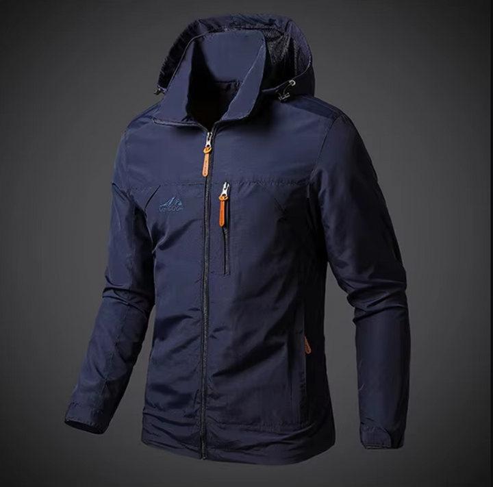 Drune | Herren Wasserdichte Windjacke - Mit Kapuze