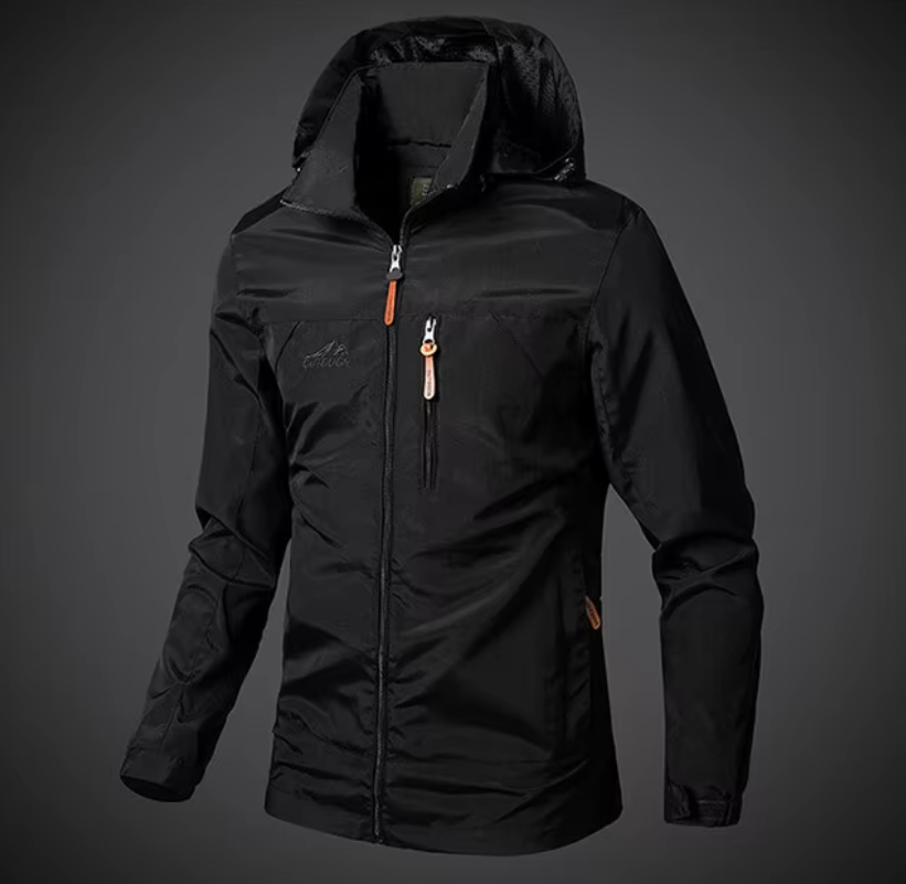 Drune | Herren Wasserdichte Windjacke - Mit Kapuze