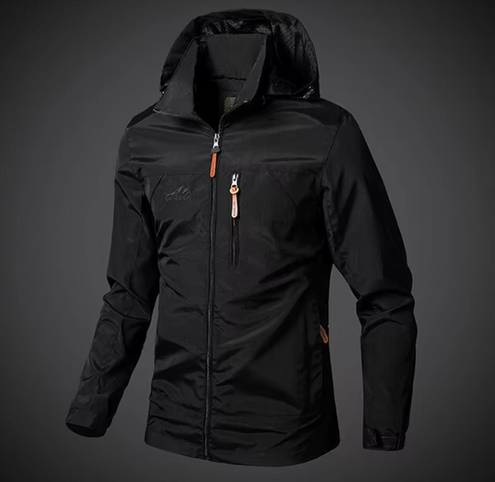 Drune | Herren Wasserdichte Windjacke - Mit Kapuze