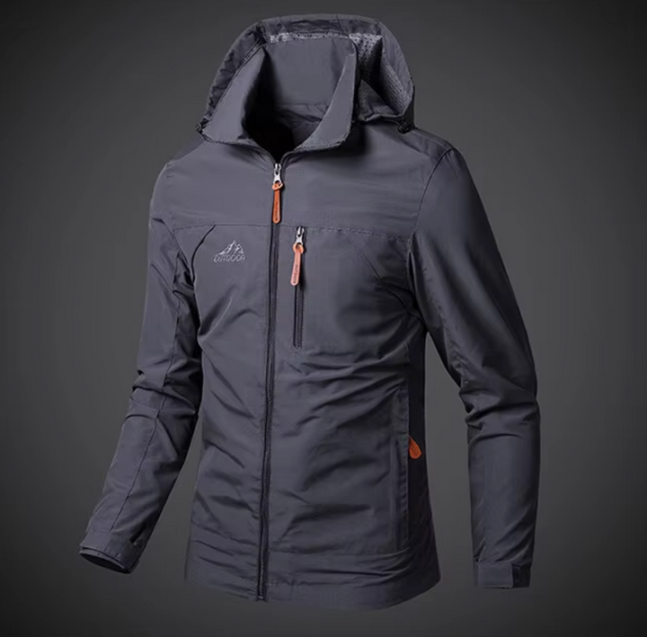 Drune | Herren Wasserdichte Windjacke - Mit Kapuze