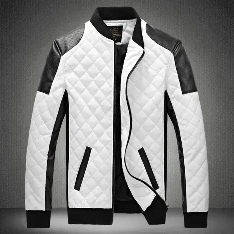 Drune | Herren Freizeit Motorrad Lederjacke