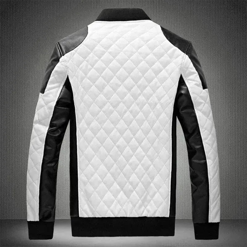 Drune | Herren Freizeit Motorrad Lederjacke