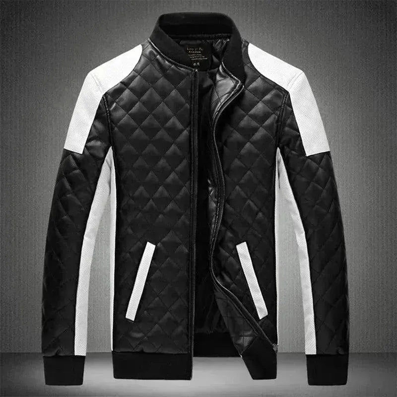 Drune | Herren Freizeit Motorrad Lederjacke