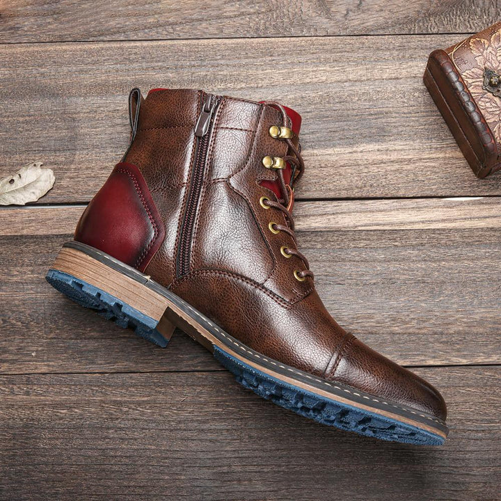 Drune Robuste Vintage-Herrenstiefel
