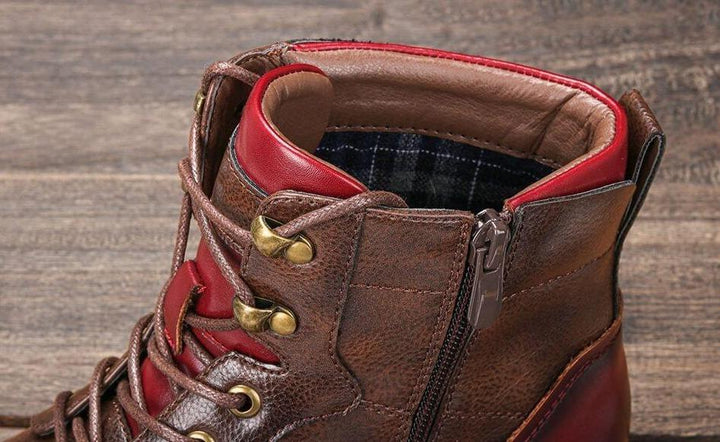 Drune Robuste Vintage-Herrenstiefel