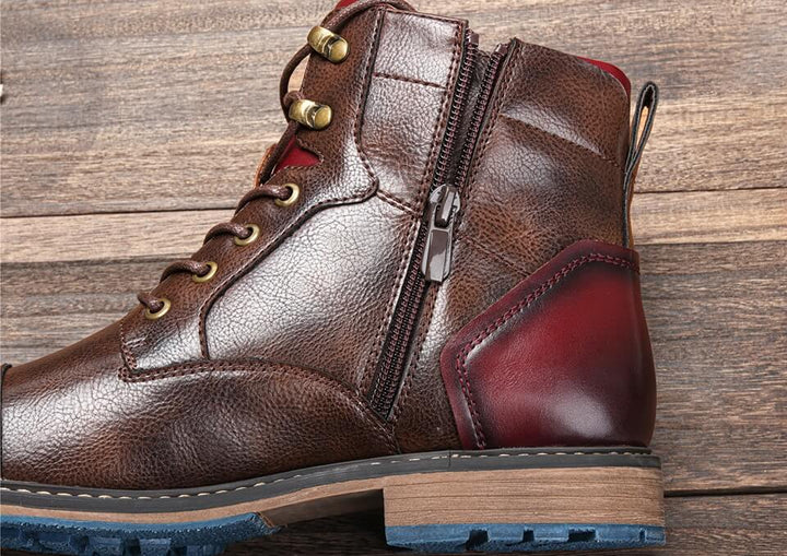 Drune Robuste Vintage-Herrenstiefel