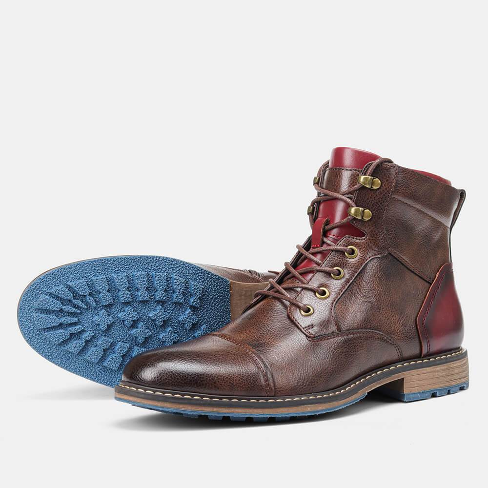 Drune Robuste Vintage-Herrenstiefel