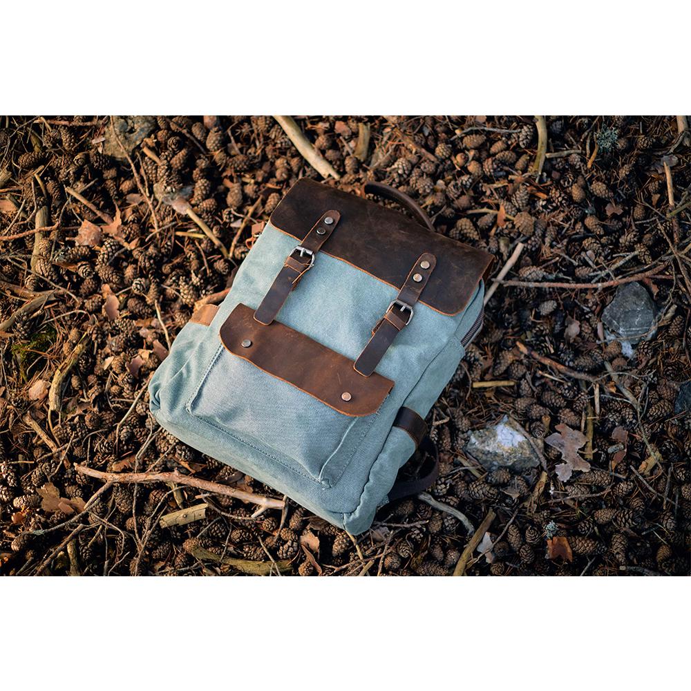 Drune | Canvas Rucksack - Stockholm - Stilvoller und nachhaltiger Rucksack für den täglichen Gebrauch
