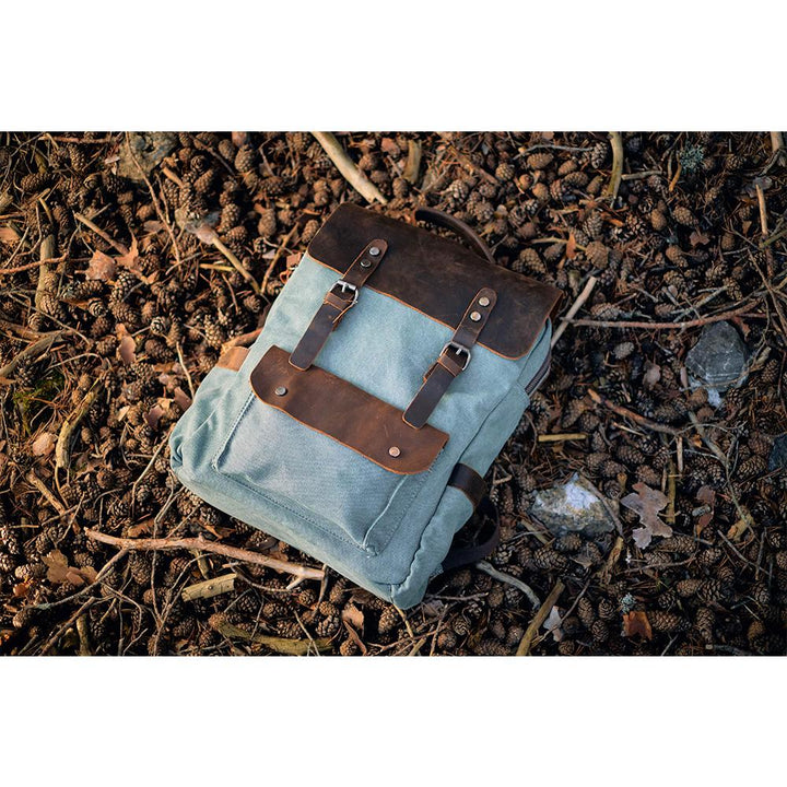Drune | Canvas Rucksack - Stockholm - Stilvoller und nachhaltiger Rucksack für den täglichen Gebrauch