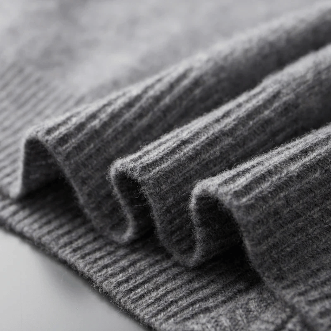 Drune | Herren-Kaschmirjacke mit Reißverschluss