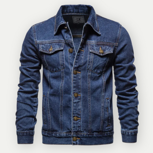 Drune | Herren Denim-Jacke - Klassischer Stil für Übergangszeiten