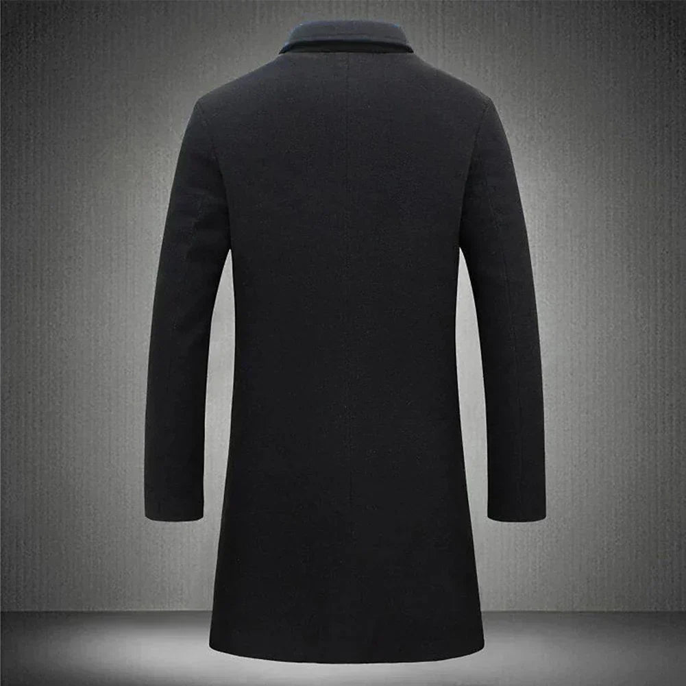 Drune | Herren Klassischer Maßanzug Mantel – Marineblau, Schwarz, Beige Optionen