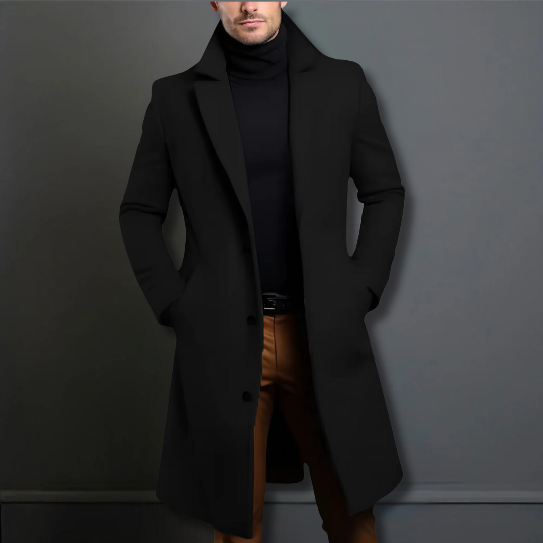 Drune | Herren Klassischer Maßanzug Mantel – Marineblau, Schwarz, Beige Optionen