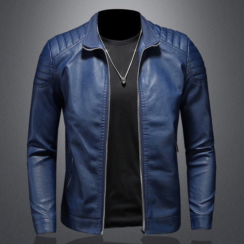 Drune | Herren klassische vegane Lederjacke
