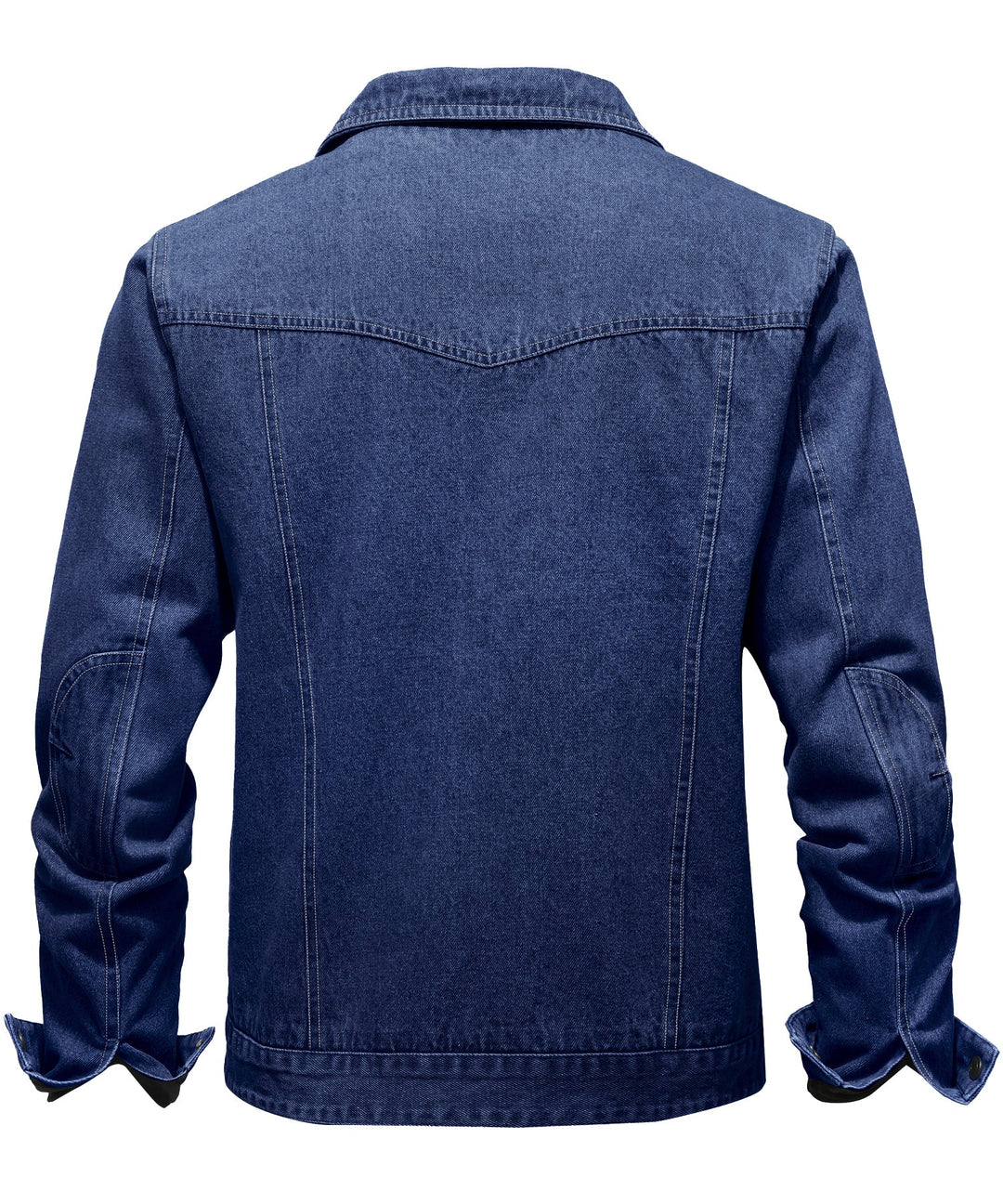 Drune | Herren Denim Wandererjacke - Flanell gefüttert
