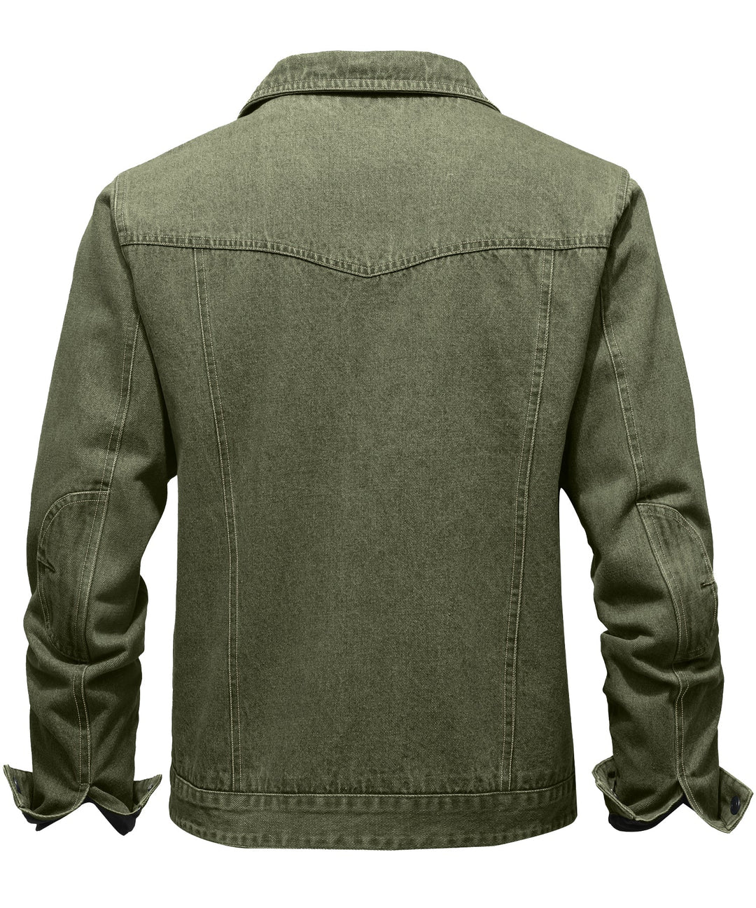 Drune | Herren Denim Wandererjacke - Flanell gefüttert