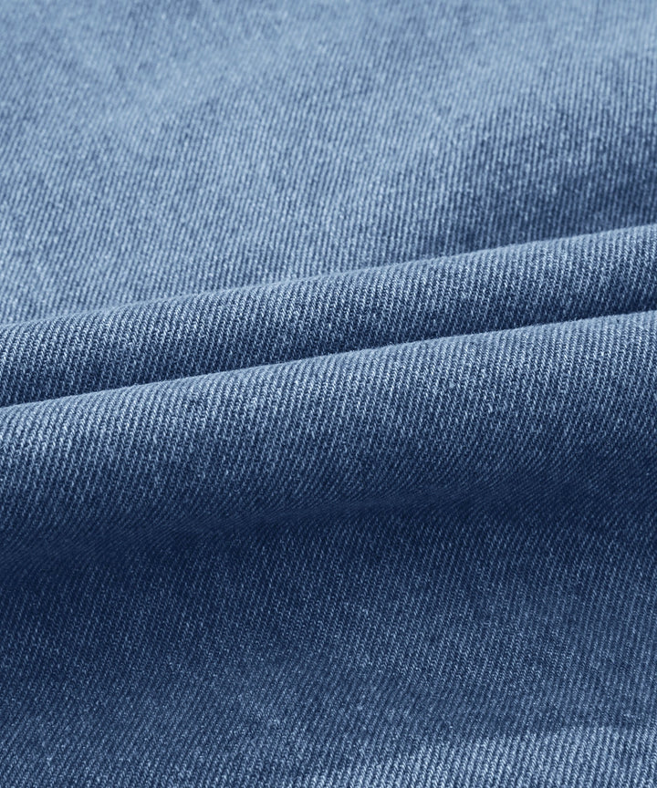 Drune | Herren Denim Wandererjacke - Flanell gefüttert