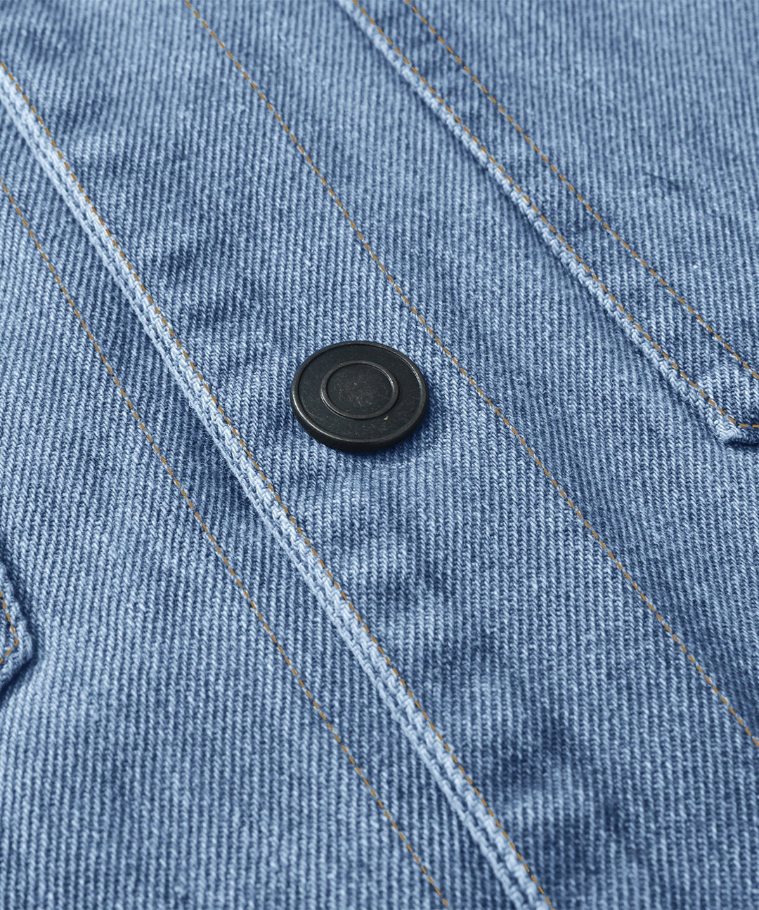 Drune | Herren Denim Wandererjacke - Flanell gefüttert
