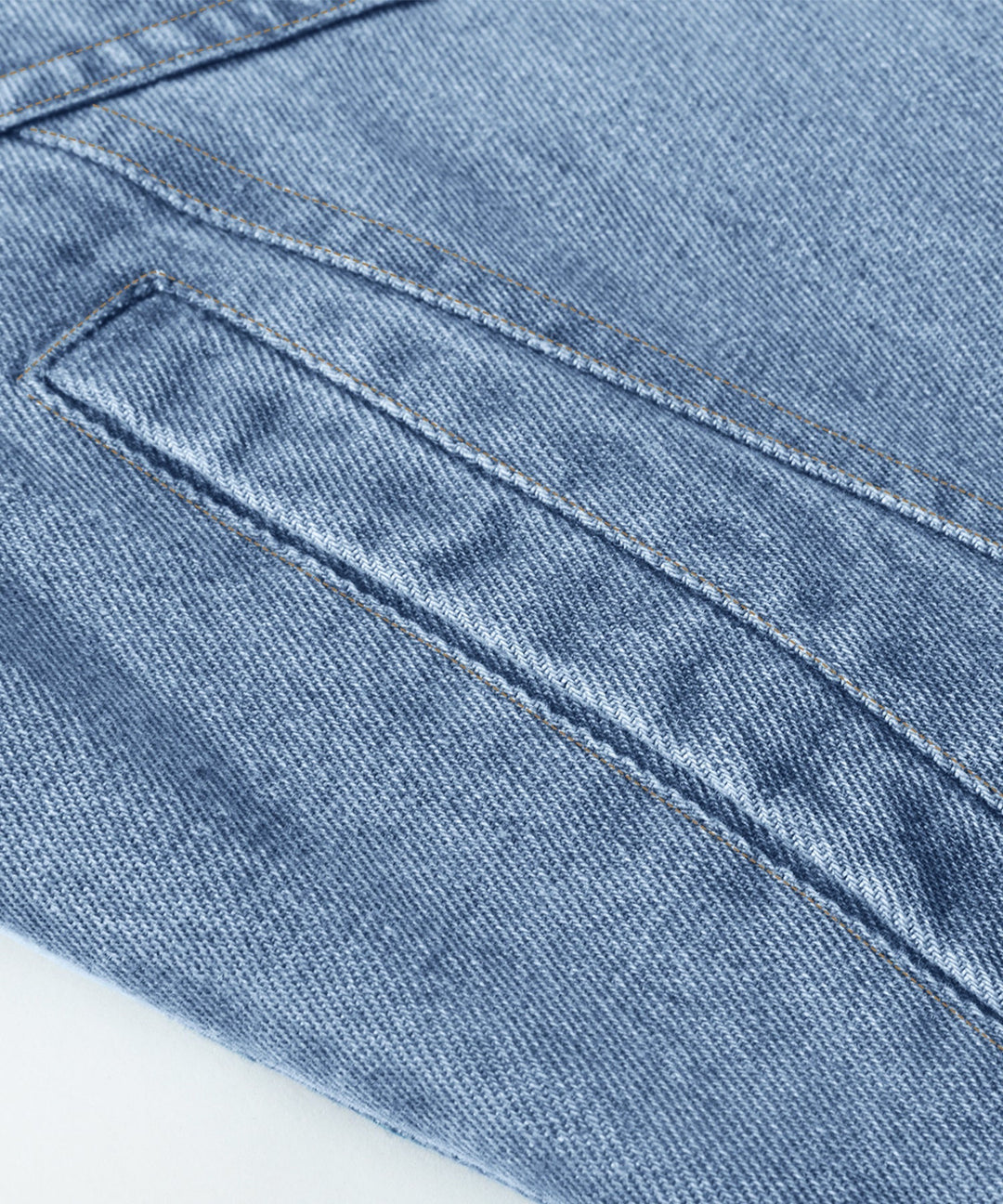 Drune | Herren Denim Wandererjacke - Flanell gefüttert