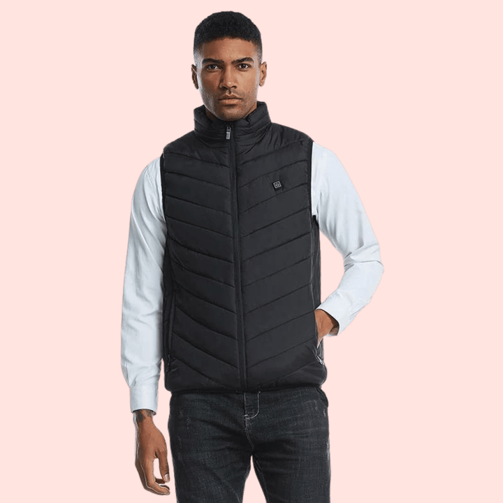 Drune | Herren Heizweste - Leichte beheizte Körperwärmerjacke