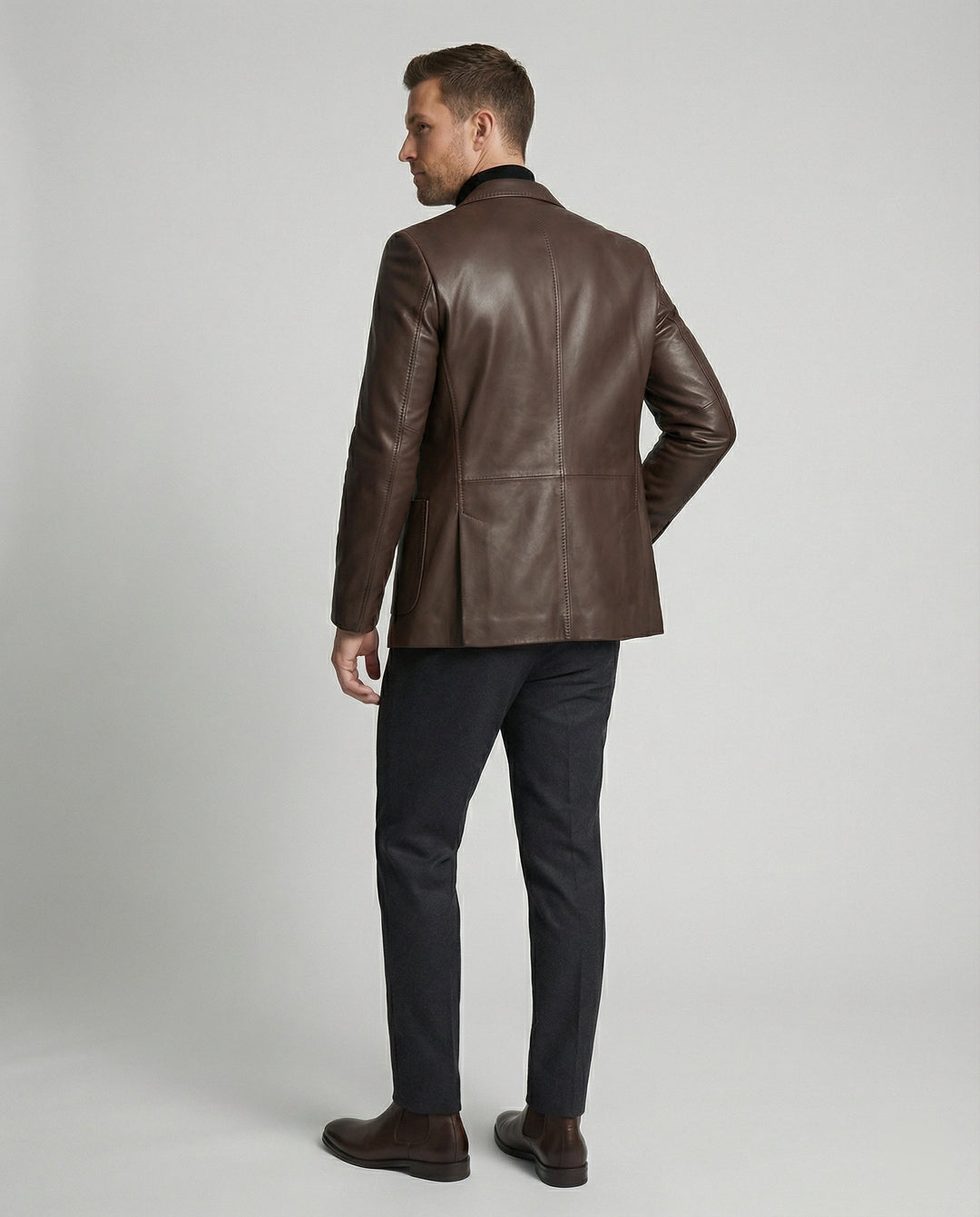 Drune | Herren Leder Blazer