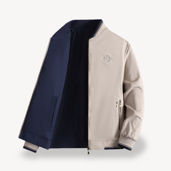 Drune | Herren Leichte Wendbare Bomberjacke - Slim Fit, Mehrere Farben