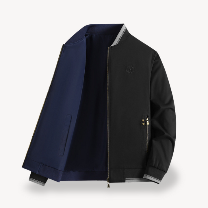 Drune | Herren Leichte Wendbare Bomberjacke - Slim Fit, Mehrere Farben