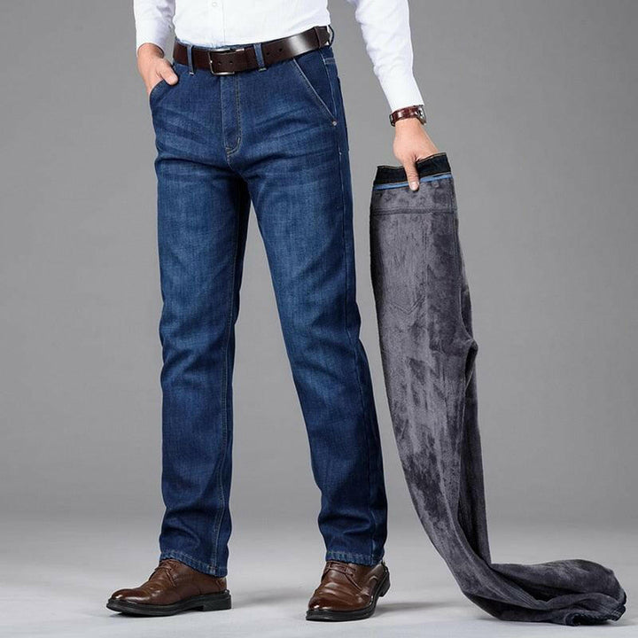 Drune | Herren Stretch Denim Hose Mit Reißverschluss