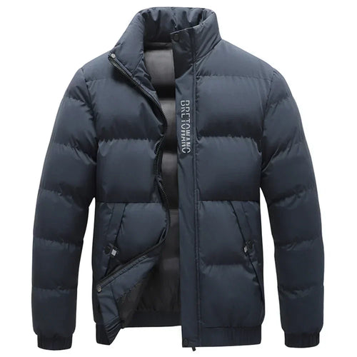 Drune | Herren Winterjacke aus Haifischhautstoff