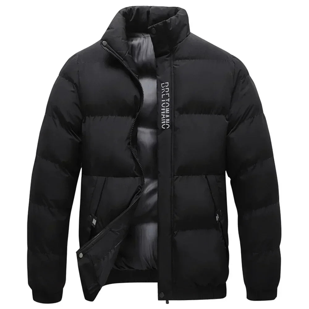 Drune | Herren Winterjacke aus Haifischhautstoff