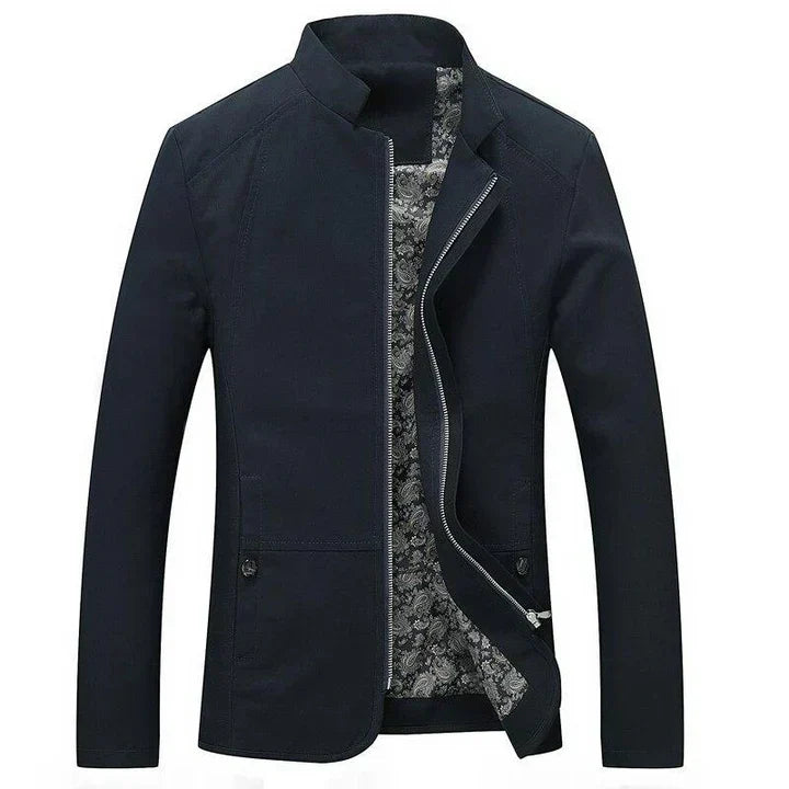 Drune | Herren Slim-Fit Leichtgewicht Zip-Up Jacke