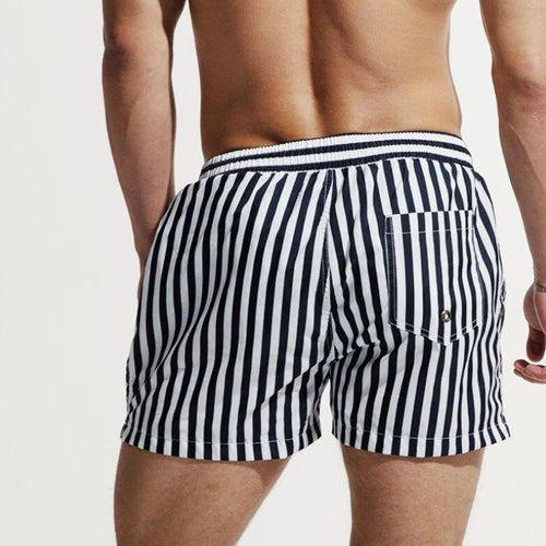 Drune | Gestreifte Badeshorts für Männer