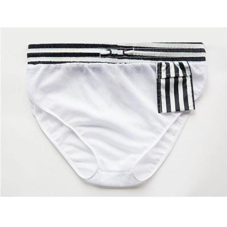 Drune | Gestreifte Badeshorts für Männer