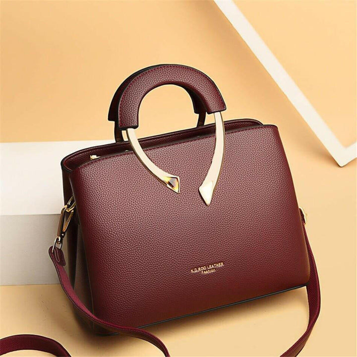 Drune | Michaela Handtasche Mit Handyfach Und Vielseitigem Steckfach Innenraum