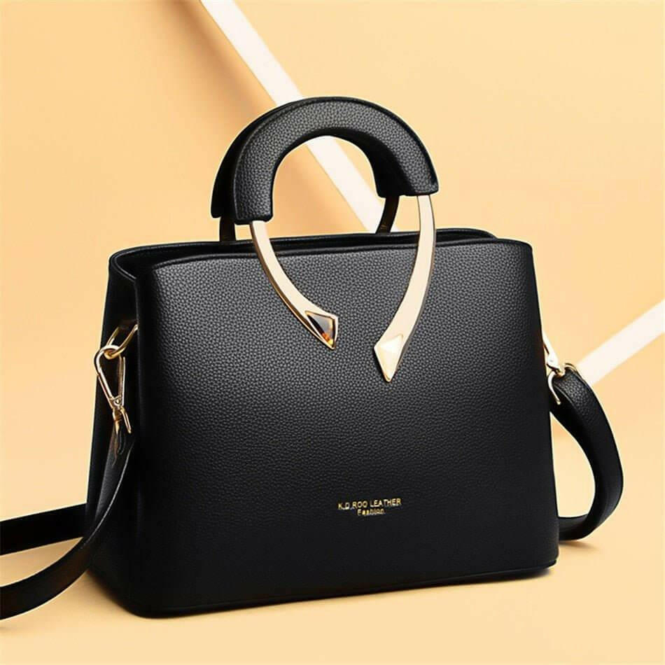 Drune | Michaela Handtasche Mit Handyfach Und Vielseitigem Steckfach Innenraum
