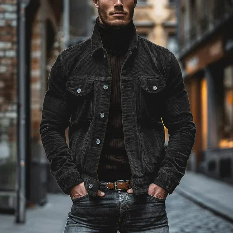 Drune | Retro Cordjacke