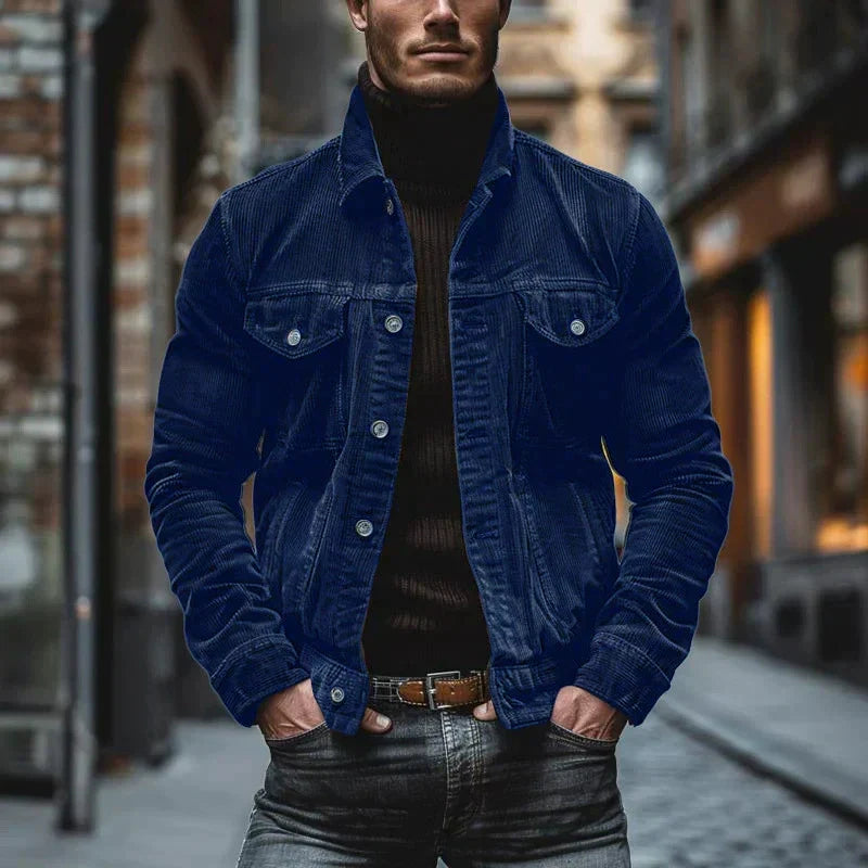 Drune | Retro Cordjacke
