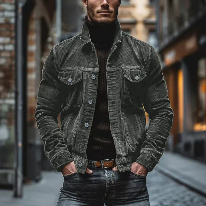 Drune | Retro Cordjacke