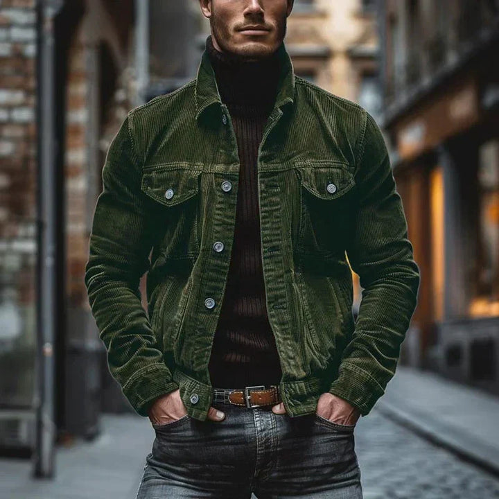 Drune | Retro Cordjacke