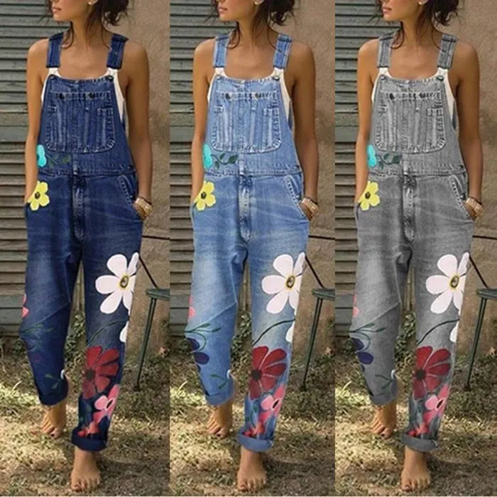 Drune | Ärmelloser Denim-Overall