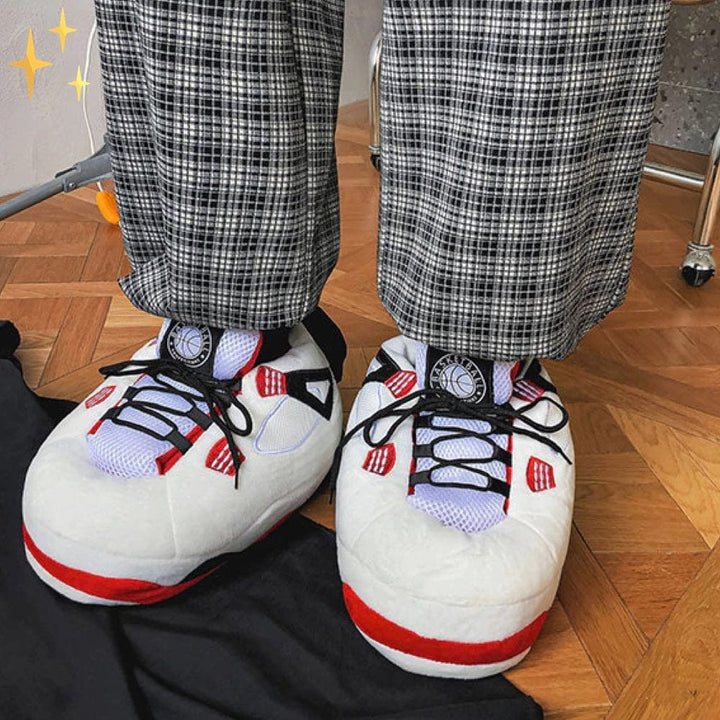 Drune | Sneaker Hausschuhe in trendigen Farben mit Rutschfestigkeit für komfortablen Komfort zu Hause