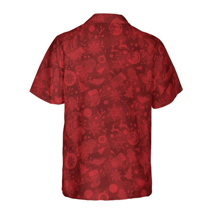 Drune | Hyperfavor Weihnachts-Hawaiian-Shirts für Männer und Frauen, Weihnachts-Lebkuchenmann-Hawaiian-Shirt mit Knopfleiste Kurzarm