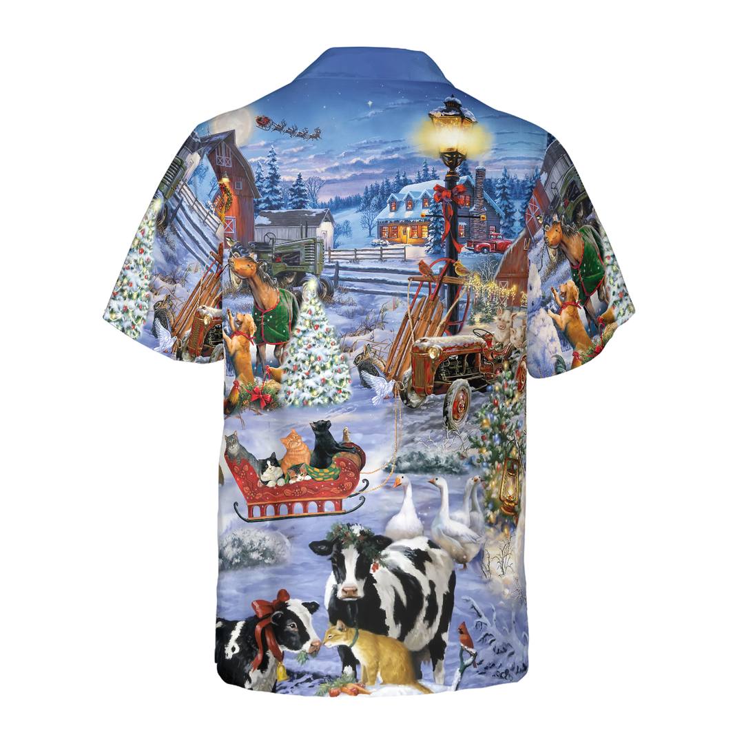 Drune | SCHÖNE FARM AN WEIHNACHTEN Hawaiian Shirt