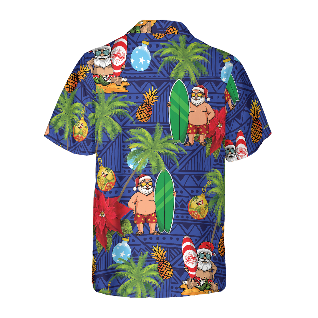 Drune | Frohe Weihnachten Santa Claus 1 Hawaiian Shirt
