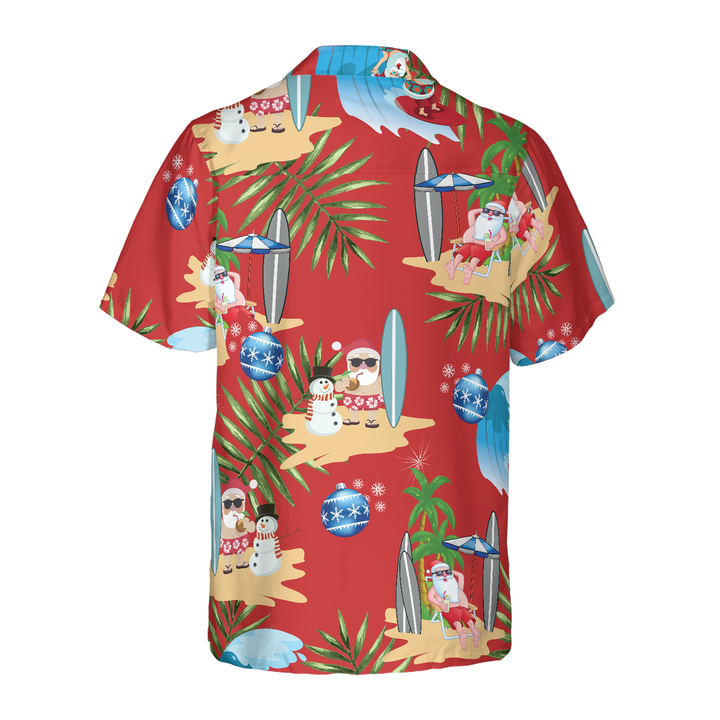 Drune | Frohe Weihnachten Santa Claus 11 Hawaiihemd