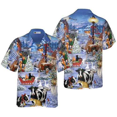 Drune | SCHÖNE FARM AN WEIHNACHTEN Hawaiian Shirt