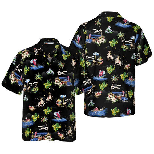 Drune | Go Bucks Logo Weihnachts Hawaiian-Shirt