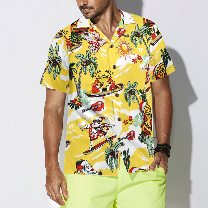 Drune | Frohe Weihnachten Santa Claus 15 Hawaiian Shirt