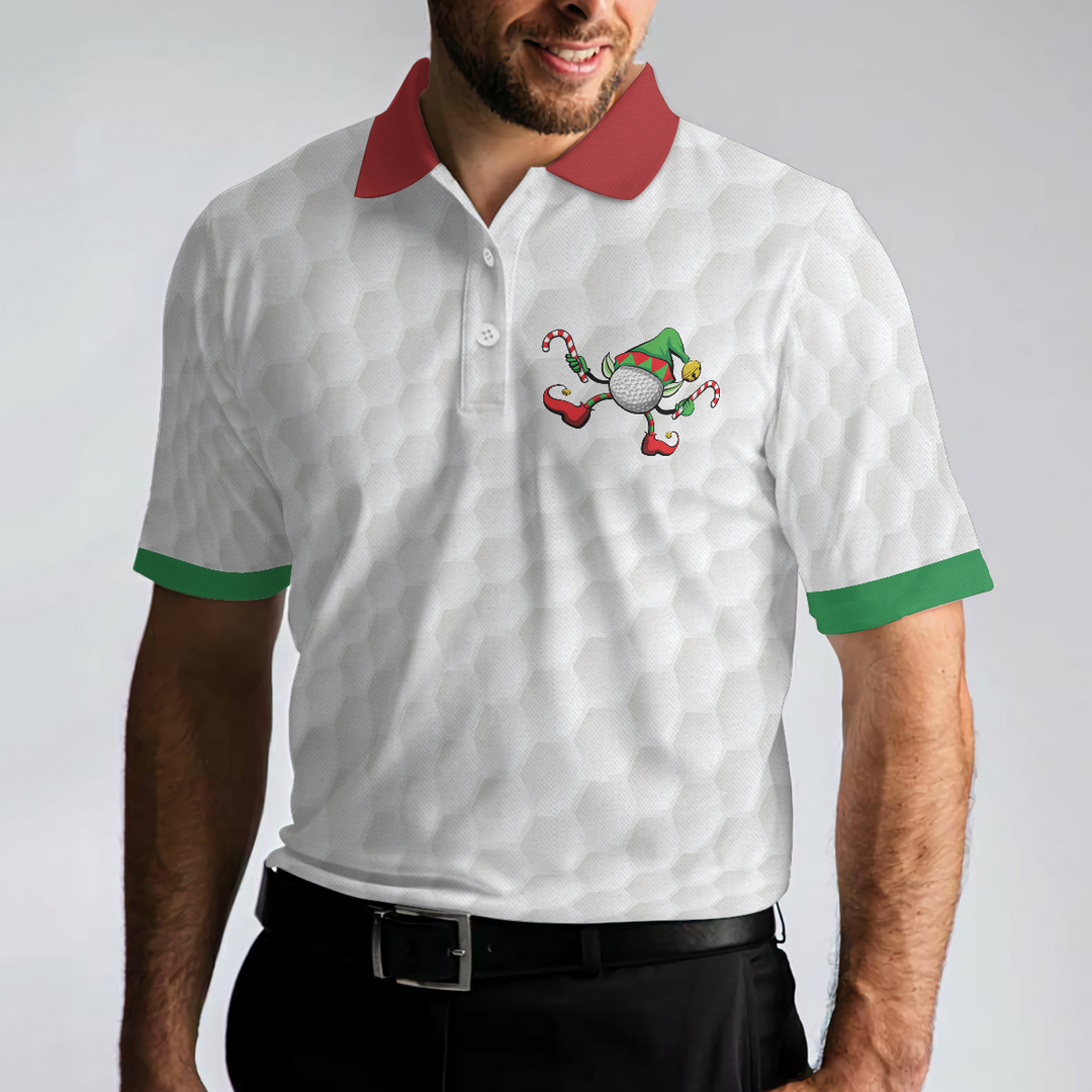 Drune | Golf Alles, was ich will Polo-Shirt, Geschenkidee für männliche Golfer, lustiges weihnachtliches Golfhemd
